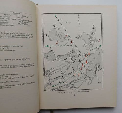 Harbours and Anchorages of North Brittany vintage 1950s sailing book 1952 Hasler